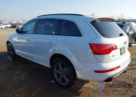 2015 Audi Q7 3.0T S Line Prestige z USA, uszkodzony, nr VIN WA1DGAFE2FD012961